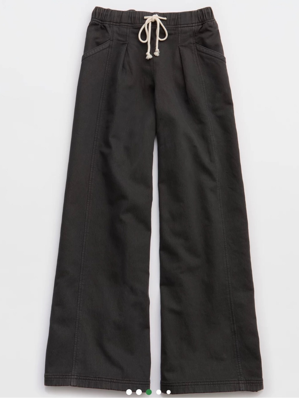 Aerie Daydream Denim Stretch Trouser - Smoke Gray - Medium Regular - Picture 2 of 9